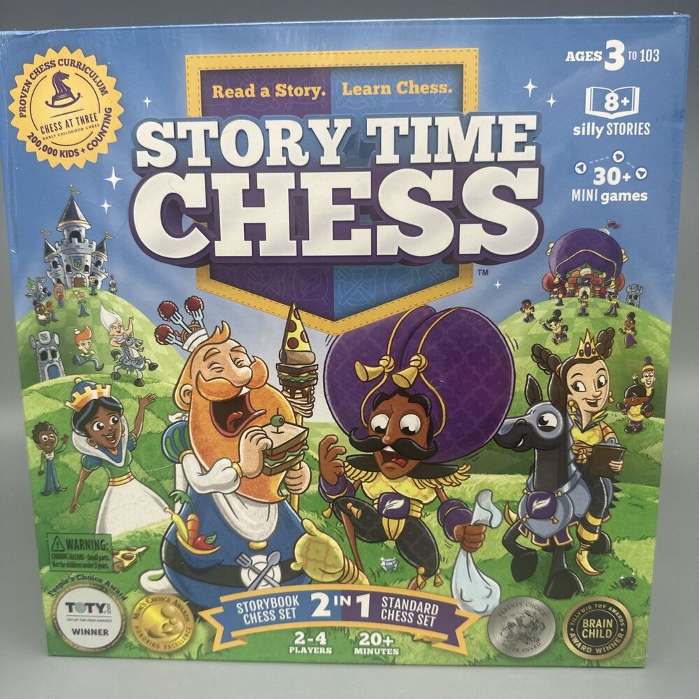 Story Time Chess - 2021 Toy of The Year Award Winner - Chess Sets for Kids